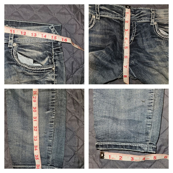 Women's (Juniors) Vanilla Star Jeans Size 9 Blue Denim - Picture 10 of 10